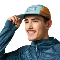 Discount Zen Garden Tech 5-Panel Hat (Tide Pool / Everglade) Dame Kasketter & Hatte|Kasketter & Hatte