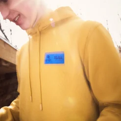 Online DDS x SAYSKY Hoodie (Yellow) Dame Det Danske Spejderkorps ›|Overdele·Striktrøjer & Sweaters