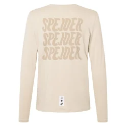 Clearance DDS x Saysky Pace Long Sleeve løbetrøje (Beige Melange) Dame Det Danske Spejderkorps ›|Overdele·T-Shirts & Toppe