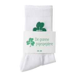 Clearance De grønne pigespejdere Organic Cotton Sock (White) De Grønne Pigespejdere ›