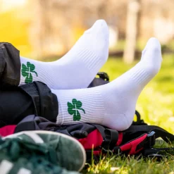 Clearance De grønne pigespejdere Organic Cotton Sock (White) De Grønne Pigespejdere ›
