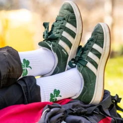 Clearance De grønne pigespejdere Organic Cotton Sock (White) De Grønne Pigespejdere ›
