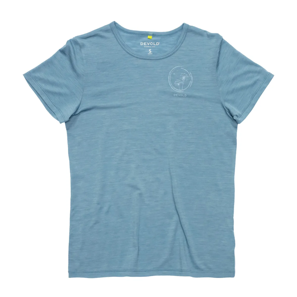 Best Active Merino 130 Spring T-shirt, dame (Skyblue) Dame Overdele·T-Shirts & Toppe