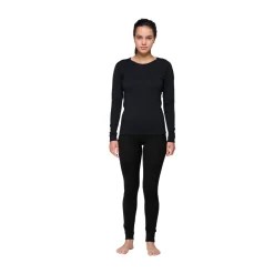 New Breeze Merino 150 Breeze Shirt, dame (Black) Dame Overdele·T-Shirts & Toppe