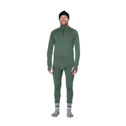 New Expedition Merino 235 Zip Neck trøje, herre (Forest) Undertøj·Uldundertrøjer|Undertøj·Skiundertøj