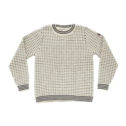 Clearance Islender Refined sweater (Offwhite Ink) Overdele·Striktrøjer & Sweaters