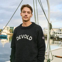 Outlet Nansen Legacy Sweater (Navy) Overdele·Striktrøjer & Sweaters