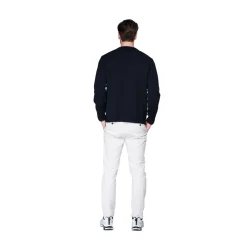 Hot Nansen Refined Sweater (Navy) Dame Overdele·Striktrøjer & Sweaters|Overdele·Striktrøjer & Sweaters