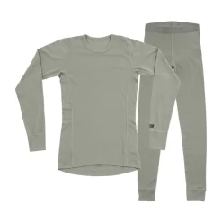 Hot Outdoor Wool Uldundertøj sæt, dame (Fog) Dame Undertøj·Lange Underbukser|Undertøj·Uldundertrøjer