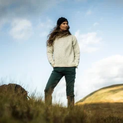Clearance Sørisen Wool High Neck Sweater, dame Dame Overdele·Striktrøjer & Sweaters