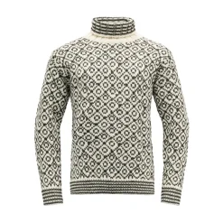 Outlet Svalbard Sweater High Neck (Offwhite) Dame Overdele·Striktrøjer & Sweaters|Overdele·Striktrøjer & Sweaters
