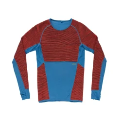 Clearance Tuvegga Merino Shirt, herre (Cayenne) Overdele·T-Shirts