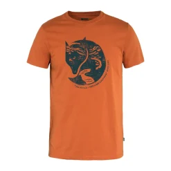 Sale Fjällräven Arctic Fox T-shirt, herre (Teracotta Brown) Overdele·T-Shirts