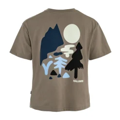 Online Fjällräven Forest Walk T-shirt, dame (Suede Brown) Dame Overdele·T-Shirts & Toppe