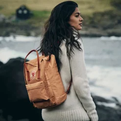 Hot Fjällräven Kånken rygsæk 16 L (Ochre) Skoletasker|Hverdagsrygsække