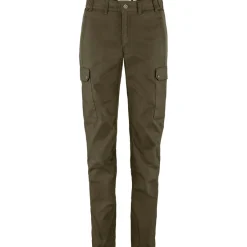 New Fjällräven Stina bukser, dame (Dark Olive) Dame Bukser & Shorts·Hverdagsbukser|Bukser & Shorts·Rejsebukser