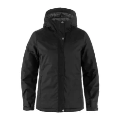 Outlet Fjällräven Stina Padded Vinterjakke, dame (Black) Dame Regntøj|Jakker·Overgangsjakke