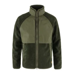 Discount Fjällräven Vardag Pile Fleece, herre (Deep Forest / Laurel Green) Overdele·Fleecetrøjer|Jakker·Overgangsjakke