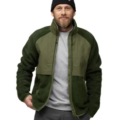 Discount Fjällräven Vardag Pile Fleece, herre (Deep Forest / Laurel Green) Overdele·Fleecetrøjer|Jakker·Overgangsjakke