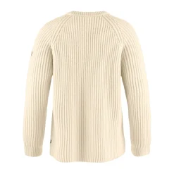 Discount Fjällräven Övik Rib Sweater, dame (Chalk White) Dame Overdele·Striktrøjer & Sweaters