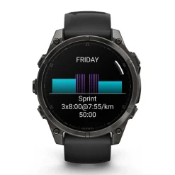 Outlet Fenix 8 AMOLED Sapphire, 47 mm (Carbon Grey) Gps-Ure