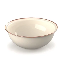 Online Mesa Enamelware Bowl / dyb tallerken (Cream) Spisegrej & Service ›
