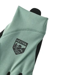 Hot Apex Short 5-Finger Cykelhandsker (Silver Green) Dame Handsker ·Fingerhandsker|Handsker ›