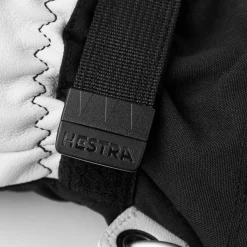 New Army Leather Heli Ski 5-finger skihandske (Black) Dame Handsker ›|Skitøj·Skihandsker
