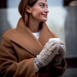 Dale Mitt uldvanter (Beige) Dame Handsker ·Luffer|Handsker ›