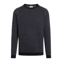 New Klitmøller Collective Hugo Knit sweater (Navy Cream) Overdele·Striktrøjer & Sweaters