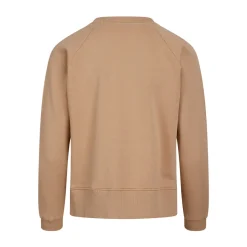 Online Klitmøller Collective Maja Logo Crew, dame (Sand) Dame Overdele·Striktrøjer & Sweaters