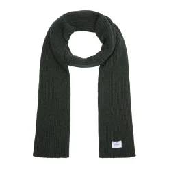 Outlet Klitmøller Collective North Scarf Halstørklæde (Olive) Dame Halsedisser|Halsedisser