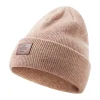 New Klitmøller Collective Rib Beanie (Sand) Dame Huer|Huer