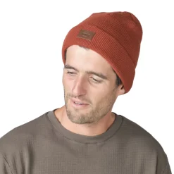 New Klitmøller Collective Rib Beanie (Rust) Dame Huer|Huer