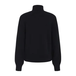 Outlet Klitmøller Collective Svale Knit striktrøje, dame (Navy) Dame Overdele·Striktrøjer & Sweaters