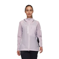 Clearance Aenergy WB Hooded Jakke, dame (Alpine Calamint) Dame Regntøj|Jakker·Overgangsjakke