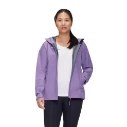 New Alto Light HS Hooded Skal- og regnjakke, dame (Lavandin) Dame Regntøj|Jakker·Overgangsjakke