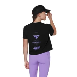 Discount Base Cropped T-shirt, dame (Black) Dame Overdele·T-Shirts & Toppe
