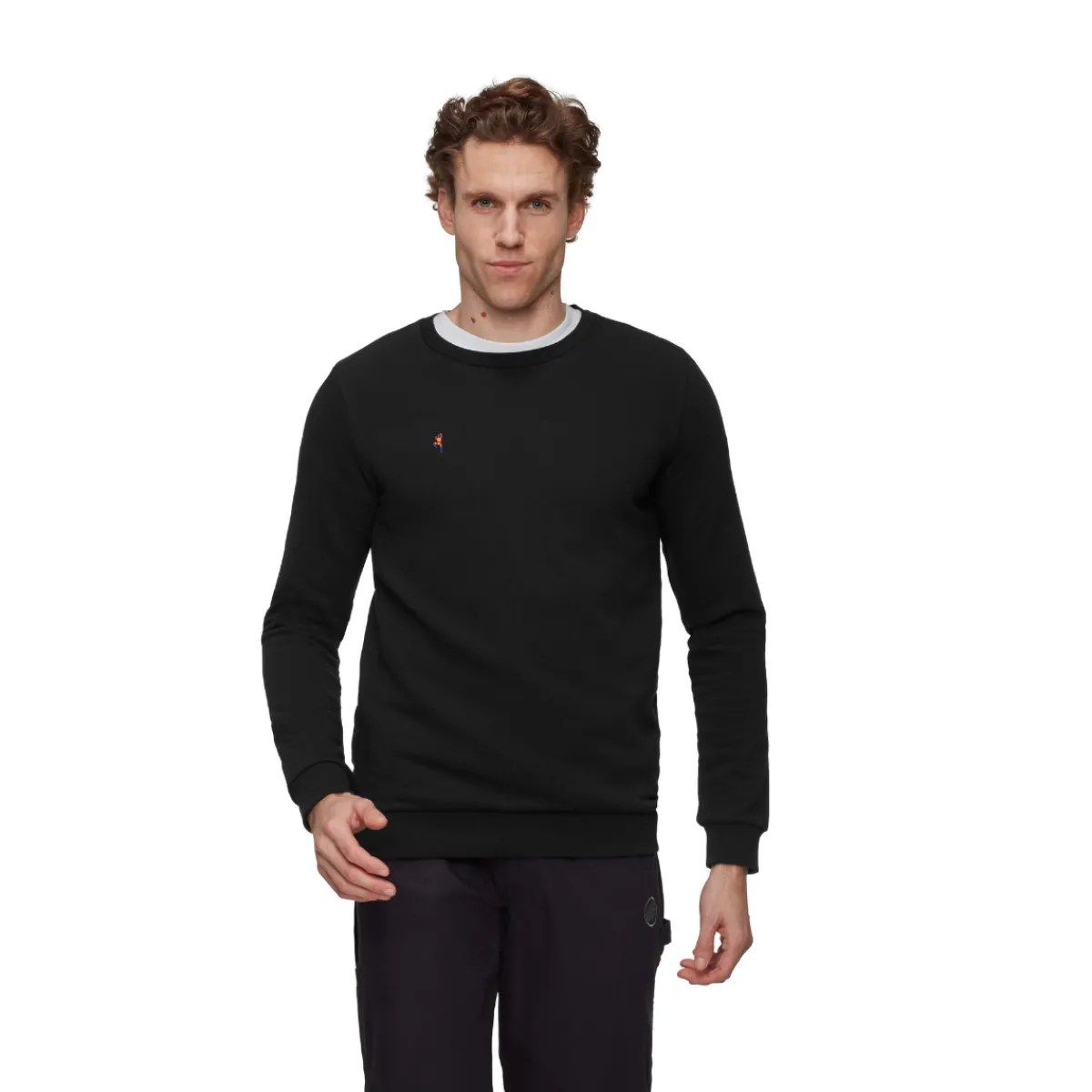 Hot Core ML Crew Neck "Alpinist", herre (Black) Overdele·Striktrøjer & Sweaters