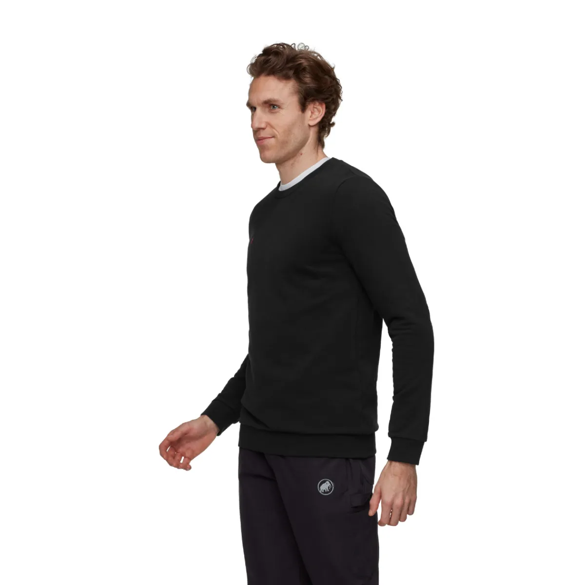 Hot Core ML Crew Neck "Alpinist", herre (Black) Overdele·Striktrøjer & Sweaters