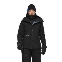 Hot Eiger Nordwand Light Down IN Hooded Dunjakke, dame (Black) Dame Jakker·Overgangsjakke|Jakker·Dun- & Fiberjakker