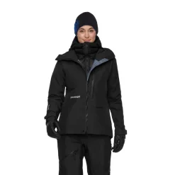 Hot Eiger Nordwand Light Down IN Hooded Dunjakke, dame (Black) Dame Jakker·Overgangsjakke|Jakker·Dun- & Fiberjakker