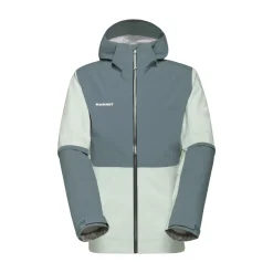 Sale Linard Guide HS Hooded Skaljakke, herre (Silver Sage) Regntøj·|Jakker·Vindjakke