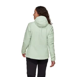 Best Rime IN Hooded Fiberjakke, dame (Silver Sage) Dame Jakker·Overgangsjakke|Jakker·Dun- & Fiberjakker