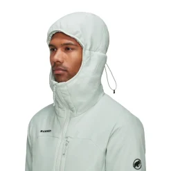 Outlet Rime IN Hooded Fiberjakke, herre (Silver Sage) Regntøj·|Jakker·Vindjakke