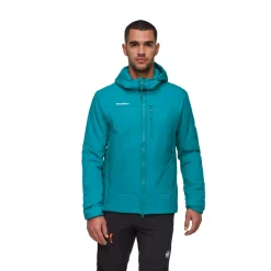 Rime IN Hooded Jacket, Deep Teal, herre Jakker·Softshell|Jakker·Overgangsjakke