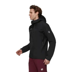 Best Taiss HS Hooded Skaljakke, herre (Black) Regntøj·|Jakker·Regnjakker