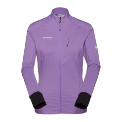 Sale Taiss Light ML fleece, dame (Lavandin Black) Dame Overdele·Fleecetrøjer