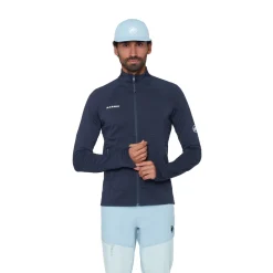 Outlet Taiss ML Fleece, herre (Marine) Overdele·Striktrøjer & Sweaters|Overdele·Fleecetrøjer