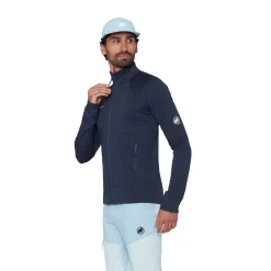 Outlet Taiss ML Fleece, herre (Marine) Overdele·Striktrøjer & Sweaters|Overdele·Fleecetrøjer